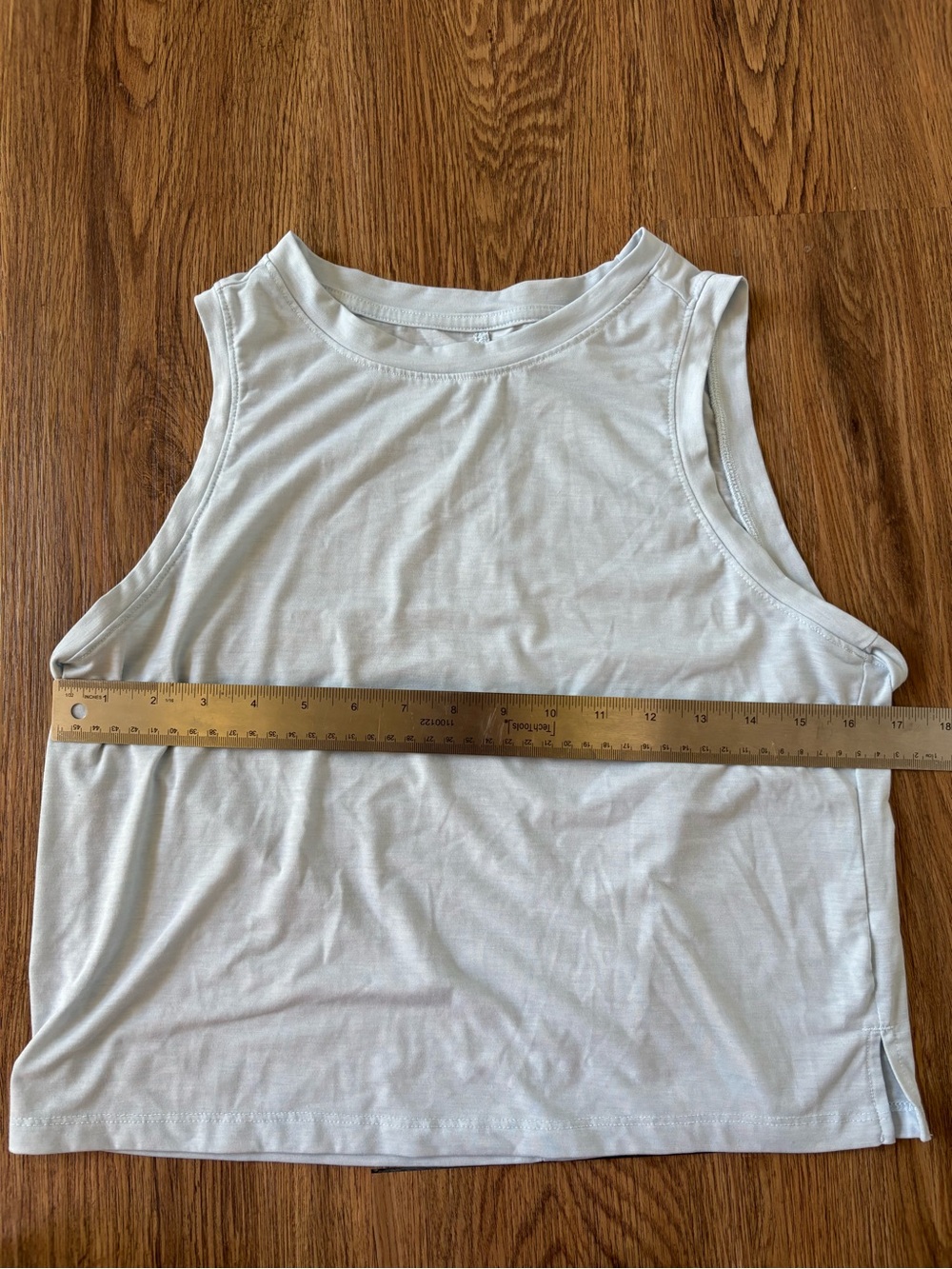 all in motion Light Blue Women's Sleeveless Tank Top - Picture 4 of 5